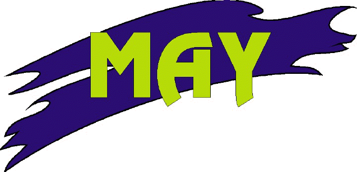 Month Of May Clip Art   Click On The Links Below To Read Room 13    