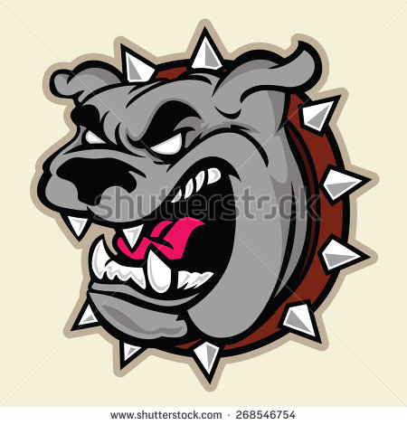 Pitbull Head Logo Logo Of A Bulldog Head With A   Car Interior Design