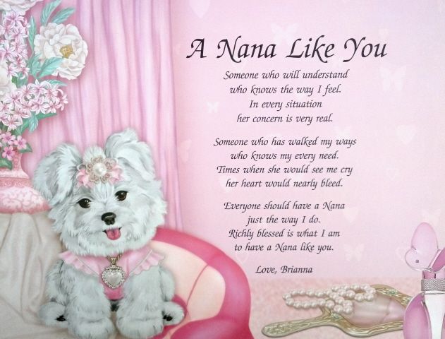 Poems Birthday Nana Poems Nana Birthday Poems Aunt Memories Poems