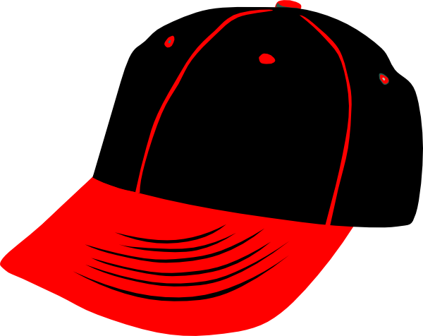 Red Black Hat Clip Art At Clker Com   Vector Clip Art Online Royalty