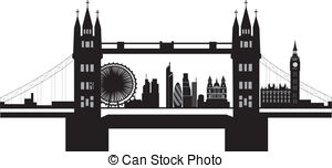 Skyline Vector Clip Art Royalty Free  329 London Skyline Clipart    