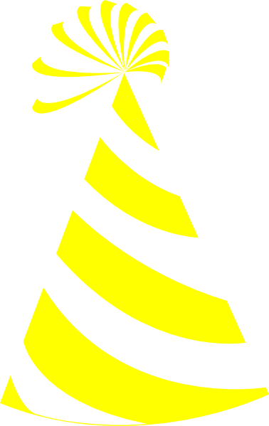 Yellow And White Hat Clip Art   Vector Clip Art Online Royalty Free