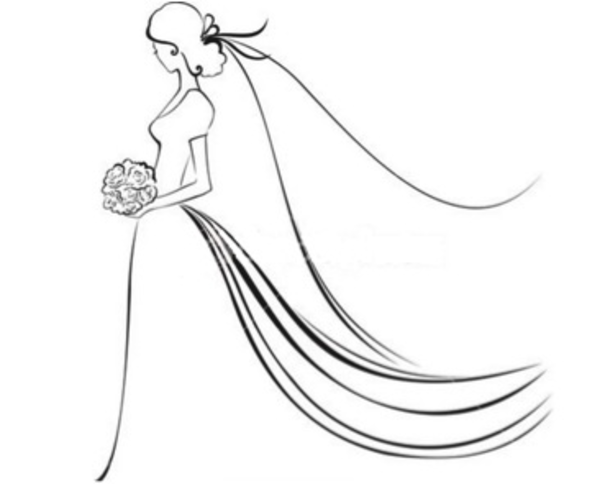 Cartoon Bride   Free Images At Clker Com   Vector Clip Art Online    