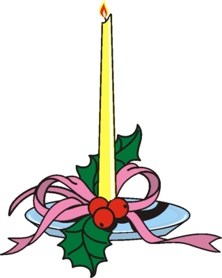 Christmas Candle Clip Art Image Gallery