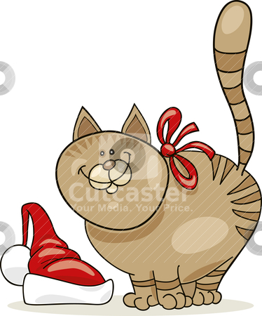 Christmas Cat Clip Art Christmas Cat Clip Art Free Animal Clip Art Cat    