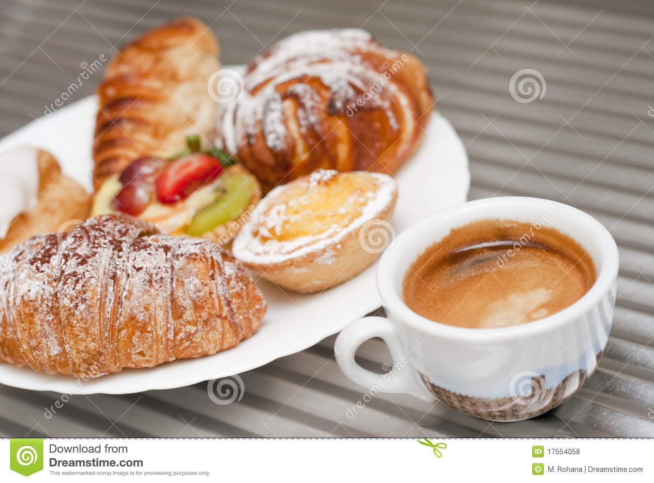 Coffee And Pastry Royalty Free Stock Photos   Image  17554058