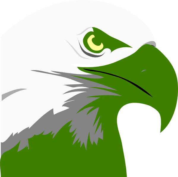 Green Eagle Clip Art