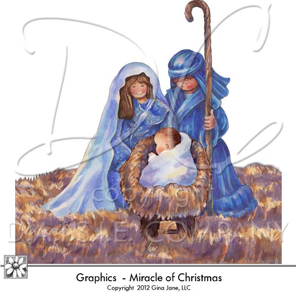 Lds Christmas Nativity Clipart Clipart Scrapbooking
