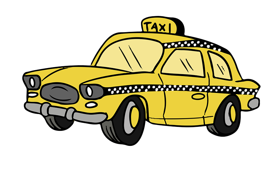 London Taxi Clipart