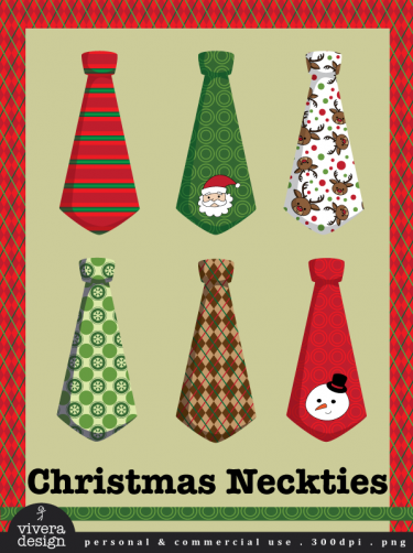 Neckties   Christmas   20 Neckties With Christmas Patterns   Meylah