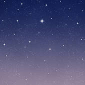 Starry Night Sky   Stock Illustration