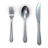 Table Knife Clip Art 3d Fork Spoon And Knife