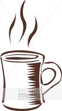 Water Steam Clipart Steaming Coffee Clipart