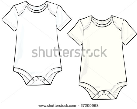 Baby Onesie Illustration   27200968   Shutterstock