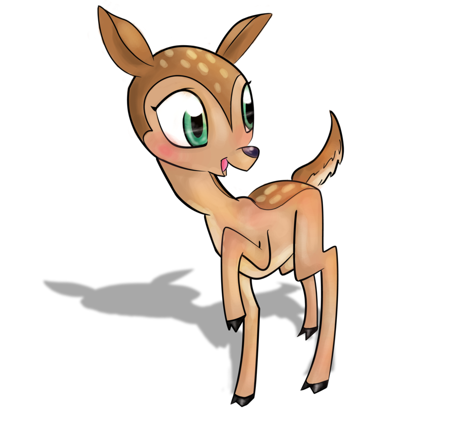 Cartoon Deer Clip Art