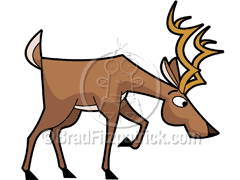 Cartoon Deer Clipart Gif