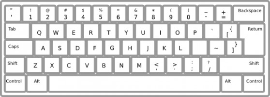 Computer Keyboard Clip Art Free Vector We Have About  37  Free Vector