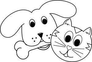 Dibujos Gratis Para Colorear De Perros Y Gatos   Ideas   Consejos