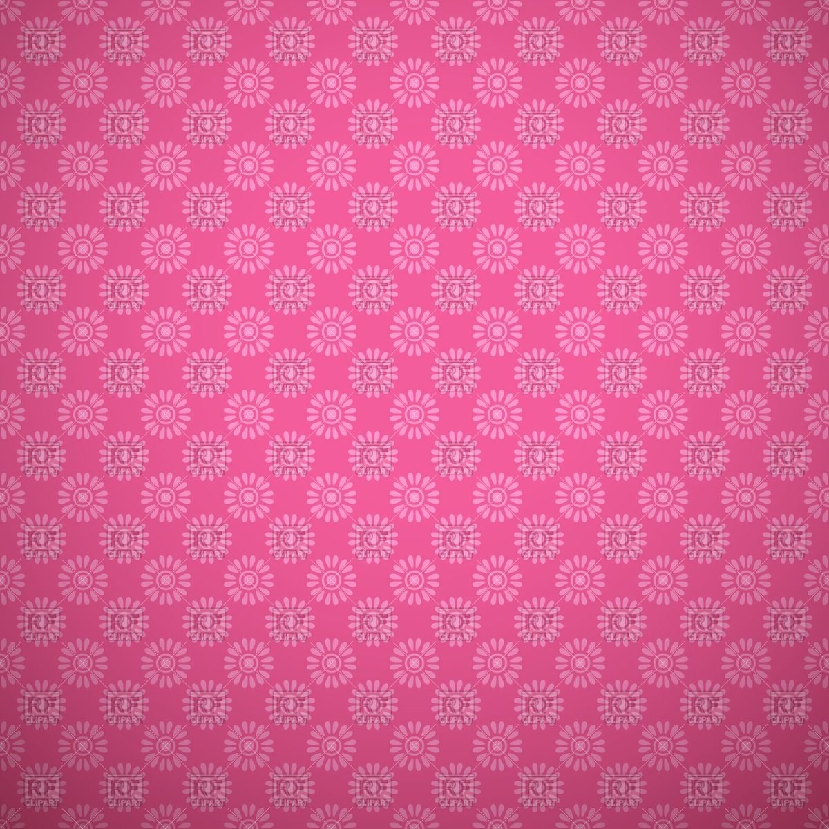 Endless Pink Vintage Wallpaper With Stylized Flowers 40998 Download