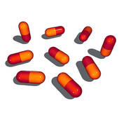 Gloomy Pop Shaded Pills   Clipart Graphic