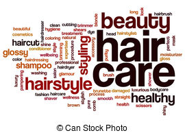 Hair Care Word Cloud   Hair Care Concept Word Cloud