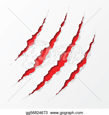 Illustration   Claws Scratches  Stock Art Illustrations Gg56824673