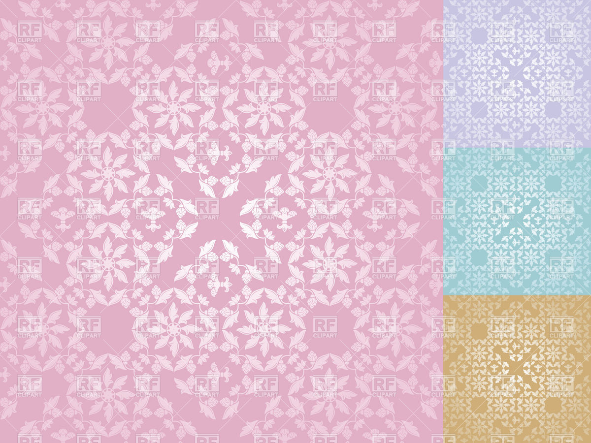 Ornate Vintage Wallpapers Download Royalty Free Vector Clipart  Eps