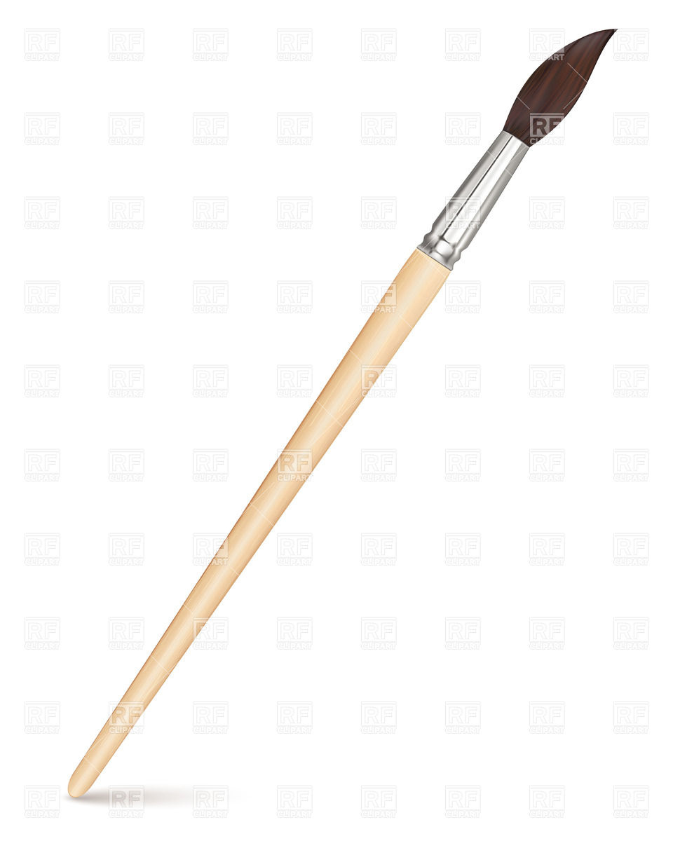Painting Brush Objects Download Royalty Free Vector Clip Art  Eps