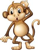 Sad Monkey Clipart Images   Pictures   Becuo