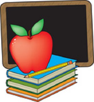 Attendance Clipart 33667 Clip Art Graphic Of A Red Teachers Apple On A