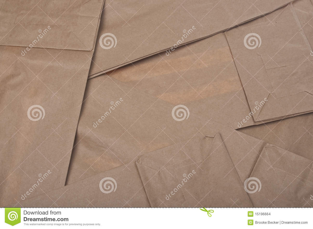 Brown Paper Bag Background Stock Images   Image  15196664