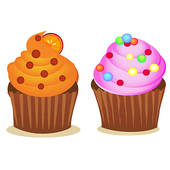 Clip Art Set Of Xmas Cookies And Cake Royalty Free Cliparts Vectors