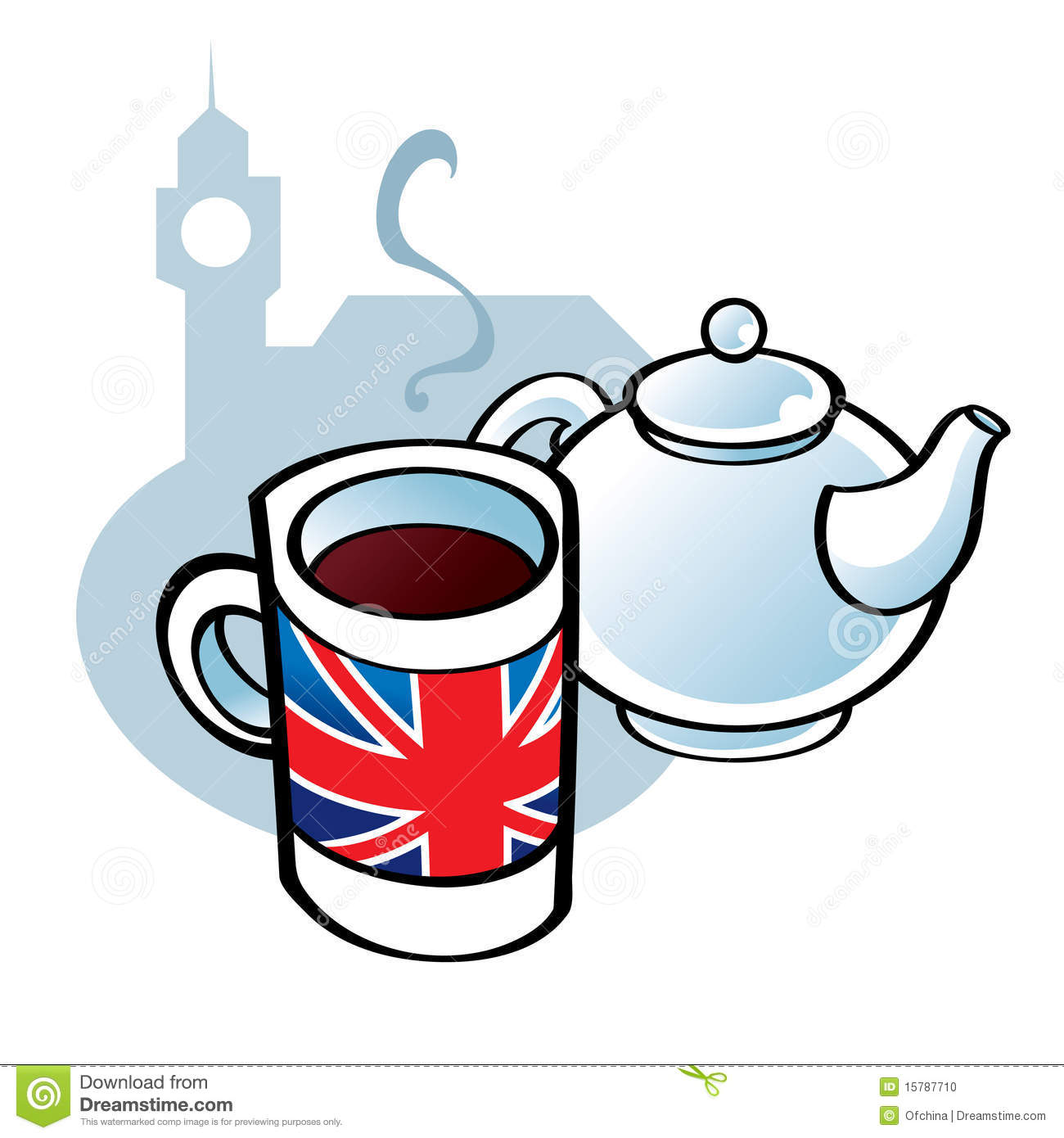 English Tea Stock Photo   Image  15787710