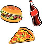 Fast Food   Clipart Graphic