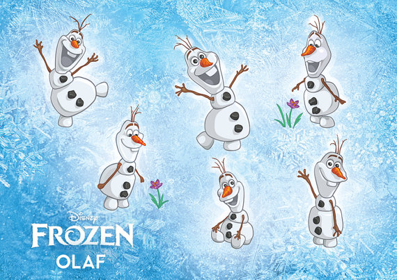 Frozen Clip Art   Disney Frozen Characters Png Clipart Pack Olaf Clip