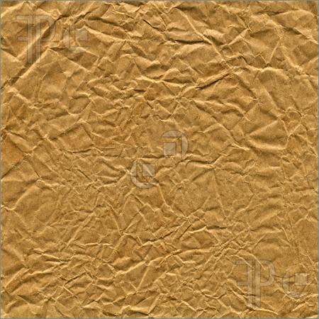 Image Of Old Crumpled Brown Paper Bag Close Up Texture Background    