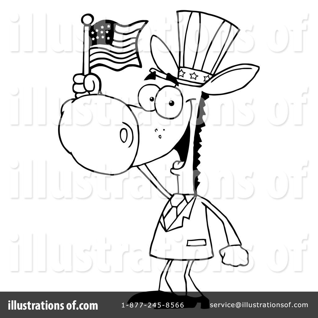 Independence Day Clipart  97517 By Hit Toon   Royalty Free  Rf  Stock