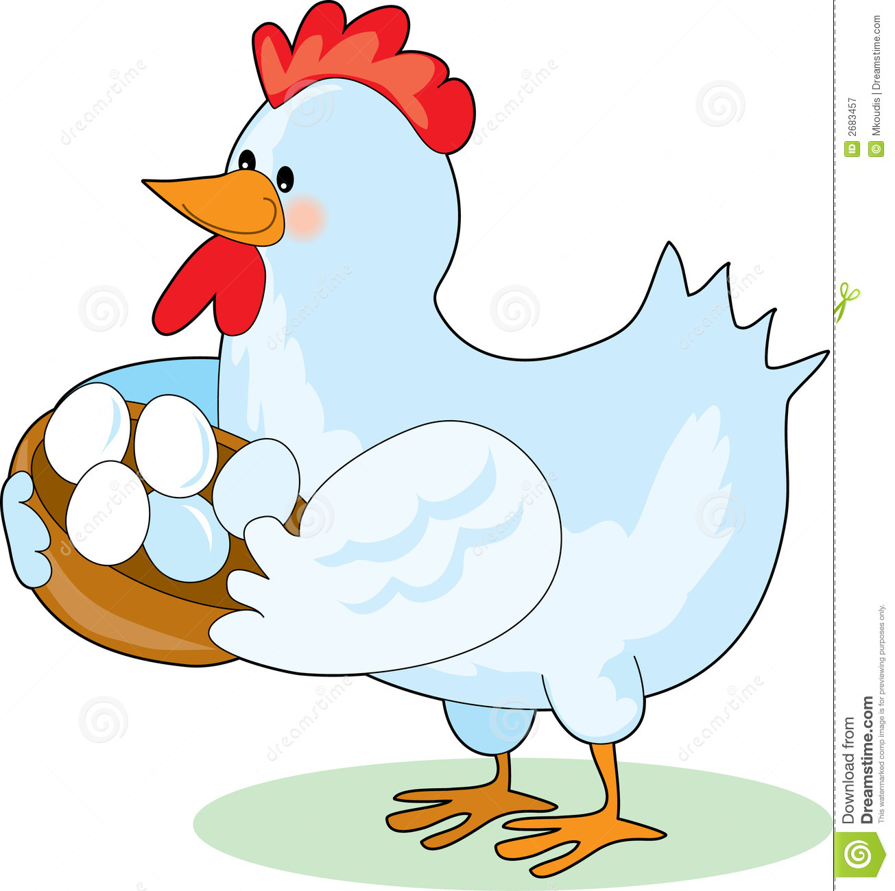 Mother Hen Royalty Free Stock Photography   Image  2683457