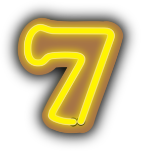 Number Seven Clip Art At Clker Com   Vector Clip Art Online Royalty    