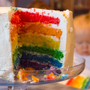 Pin Rainbow Clip Art Vector Online Royalty Free Cake On Pinterest