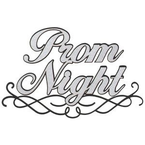 Prom Night Clip Art       Prom Night Laser Die Cut   3 75