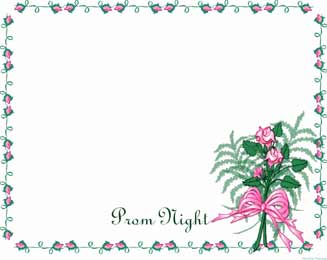 Prom Night Page Frame