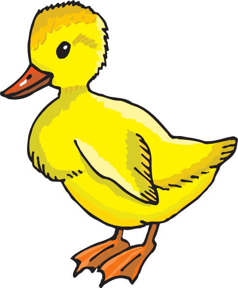 Yellow Duckling Svg Downloads   Animal   Download Vector Clip Art