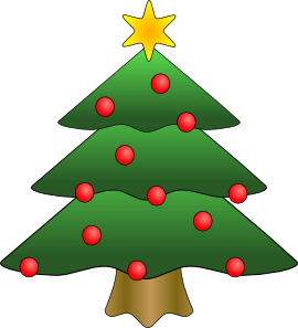 Christmas Tree Clip Art At Clker Com   Vector Clip Art Online Royalty    