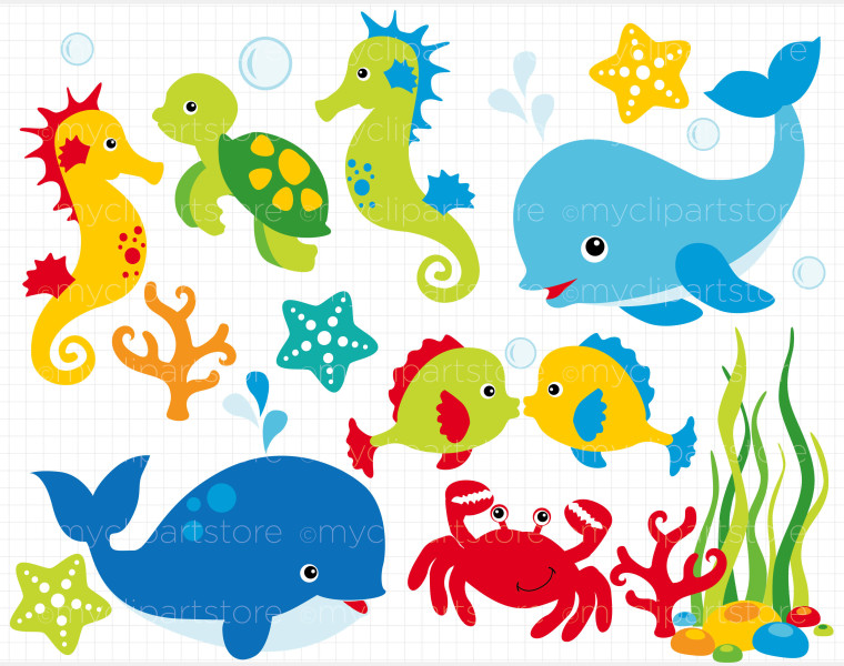 Home   Animals   Bugs   Clip Art   Under The Sea  1