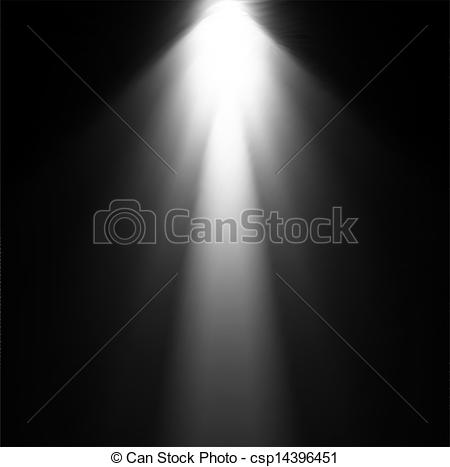 Light Beam From Projector  Vector Illustration   Csp14396451