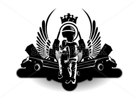Logotipo Do Hiphop E Low Rider Clip Arts   Clipartlogo Com