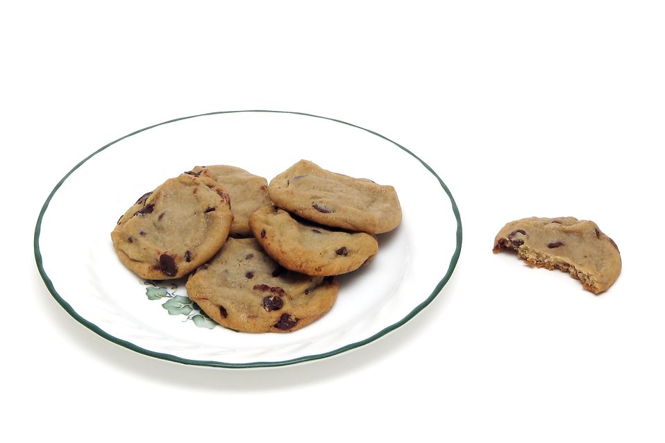 Plate Of Chocolate Chip Cookie Clipart Chocolate Chip Cookies On A
