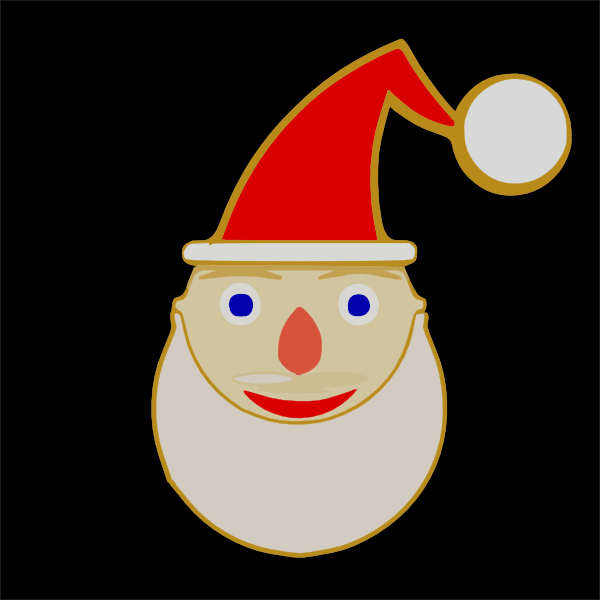 Santa Clip Art At Clker Com   Vector Clip Art Online Royalty Free    
