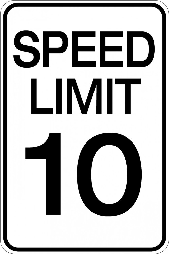 Speed Limit Sign Clip Art   Cliparts Co
